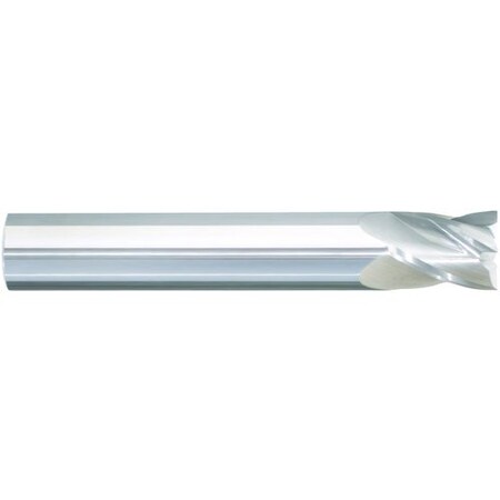 Morse Single End Mill, Center Cutting Stub Length, Series 5975, 1564 Cutter Dia, 2 Overall Length, 71 56594